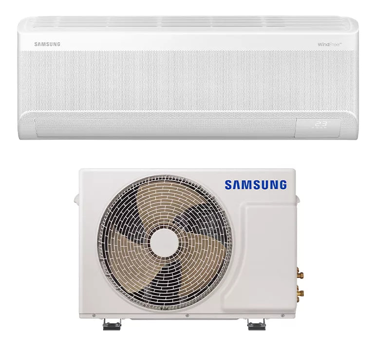 Ar Condicionado Split Samsung Inverter Windfree Powervolt Bivolt Connect Ai 12.000 Btus Frio Sem Vento Ar12dyfavwknaz