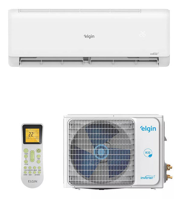 Ar Condicionado Hw Eco Ii Inverter Connect Elgin 9k F 220v Cor Branco